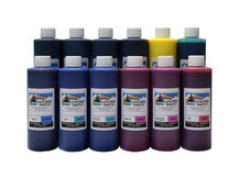 12x250ml d'encre pour CANON PFI-101, PFI-103, PFI-301, PFI-302, PFI-701, PFI-702